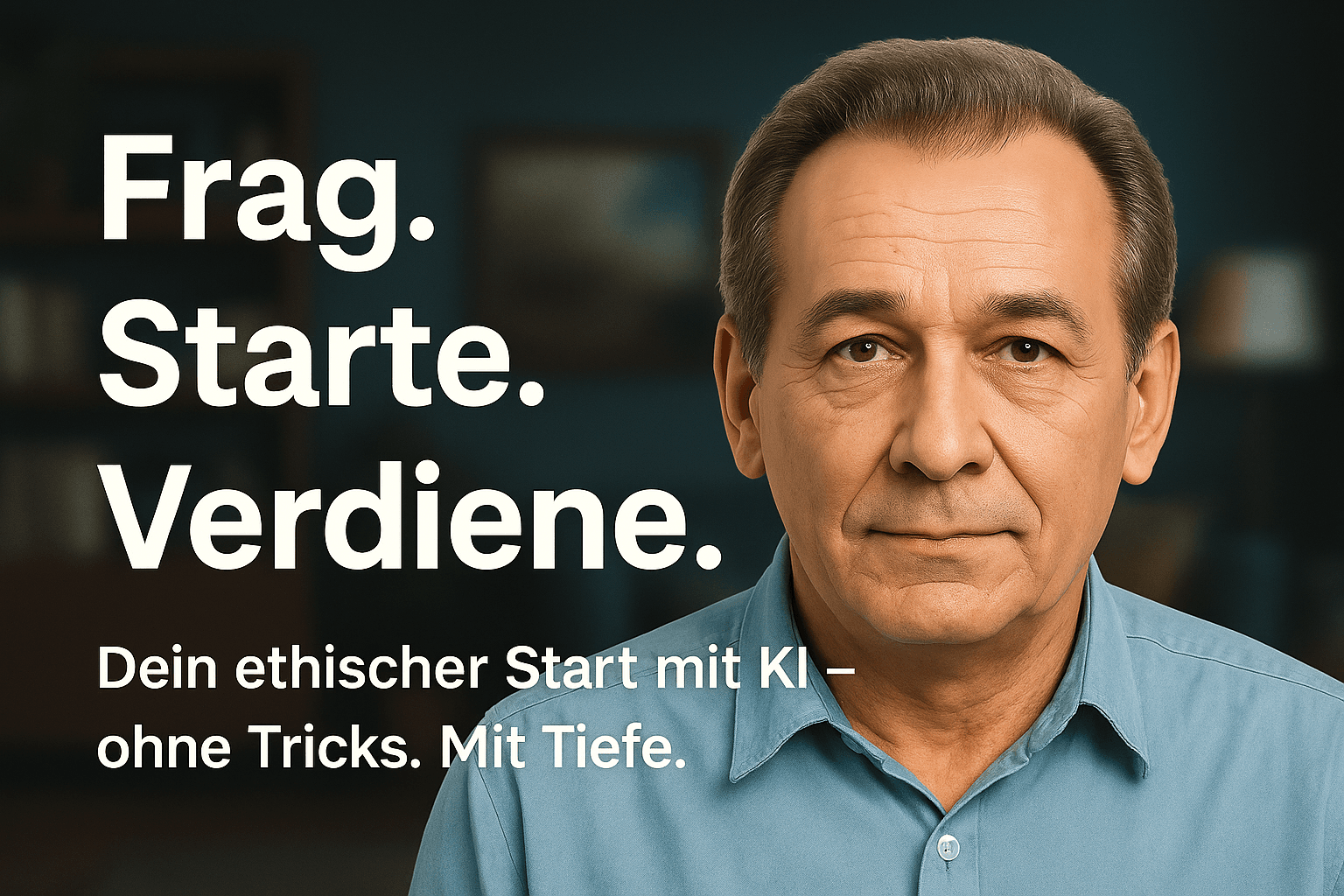 Portrait von Dragan Zdravković als Symbolbild für ethisches KI-Business und persönliche Strategien im digitalen Wandel